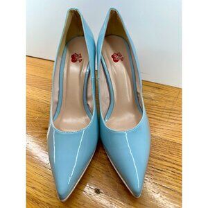 Retro 1950's Blue High Heel Pumps by Red Needle - Unique, Sexy, Cosplay